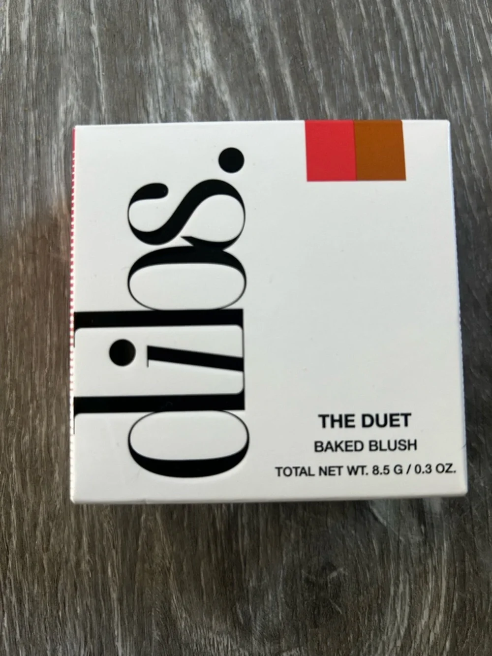 Dibs The Duet Poppy Peachy-Coral & Golden Bronze Duo - Starstruck Shade New